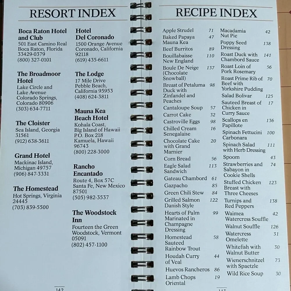 Vintage 1985 Benson and Hedges Recipe Book Cookbook Resorts Promotional Tobacco